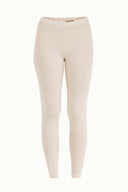 Beige Woven  leggings 41164