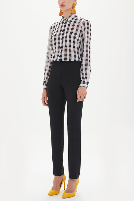 Beli Lastikli Krep Pantolon 41183