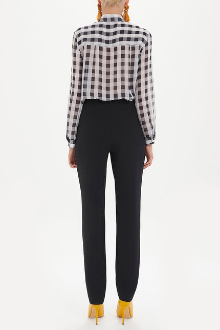 Beli Lastikli Krep Pantolon 41183