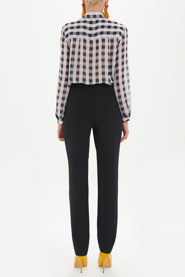 Beli Lastikli Krep Pantolon 41183