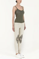 Stone Metal detail  pocket pants 41242