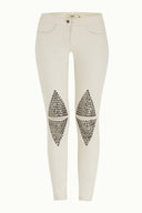 Stone Metal detail  pocket pants 41242