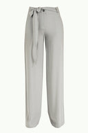Gray Patterned wide cut Pants viscose Pants 41250