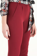 Burgundy Pocket pants 41265