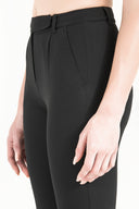 Black Straight cut cargo Pants 41268