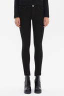 Black Slim fit  five pocket pants 41269