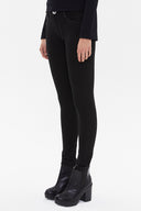 Black Slim fit  five pocket pants 41269