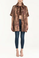 Navy Blue Emboridered skinny fit jeans 41284