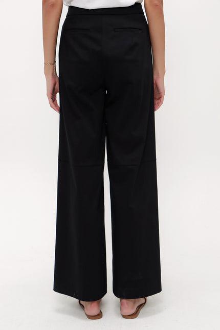 Çıt Çıt Detaylı Bol Paça Pantolon 41298