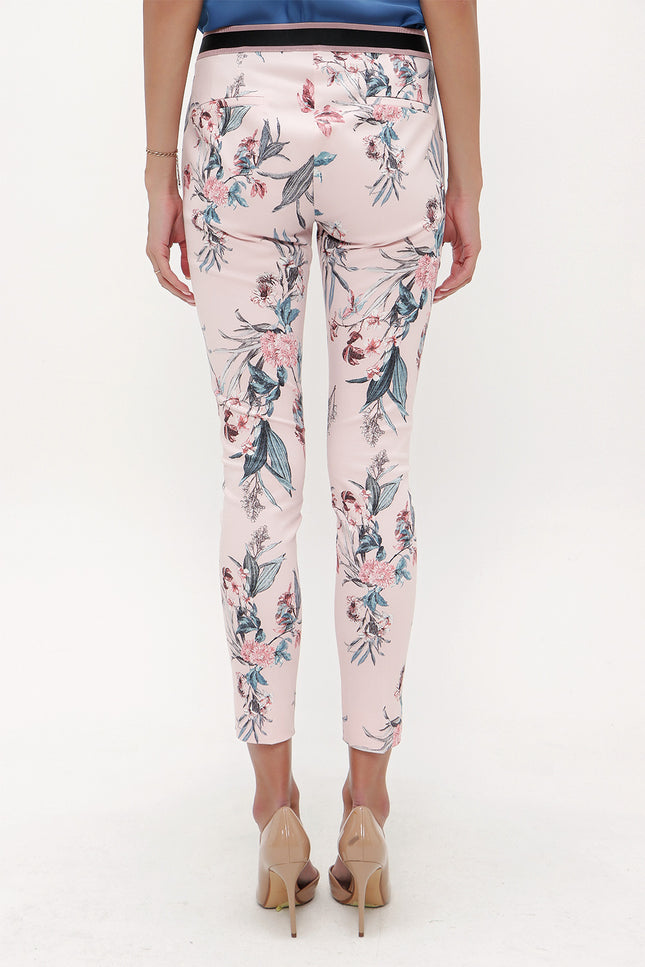 Beli Lastikli Dar Kesim Pantolon 41311