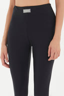 Black Woven  leggings 41322