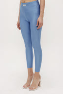 Blue Woven  leggings 41322