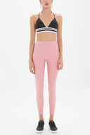 Salmon Woven  leggings 41322