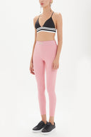 Salmon Woven  leggings 41322