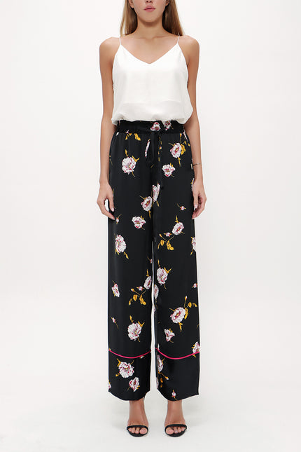 Beli Lastikli Bol Kesim Pantolon 41344