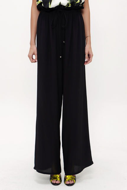 Beli Lastikli Bol Paça Pantolon 41345