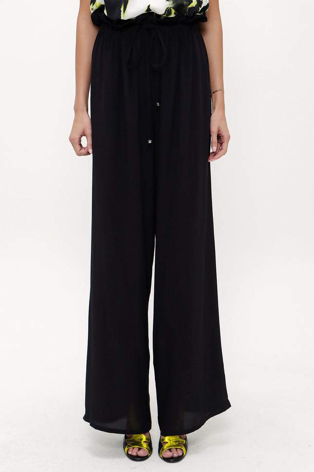 Beli Lastikli Bol Paça Pantolon 41345