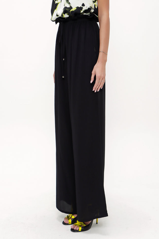 Beli Lastikli Bol Paça Pantolon 41345