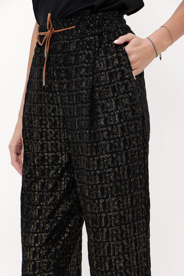 Lastikli Bol Kesim Pantolon 41348