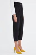 Black Belted  pants 41351