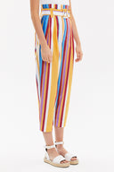 Striped Belted  pants 41351