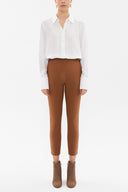 Camel Hair Five pocket trousers with elastic waist 41368