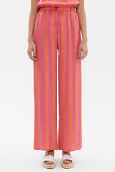 Salmon Wide cut elastic waist pants 41369