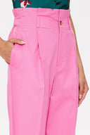 Fuchsia High waist  Pleated pants 41370