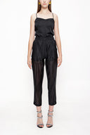 Black Beli lastikli pantolon 41619