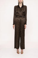 Pars Wide cut trousers with elastic waist 41621