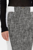 Black Slim fit skirt 80306