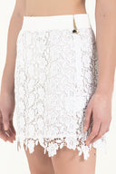 White Laced skirt 80384