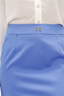 Blue Cotton skirt 80386