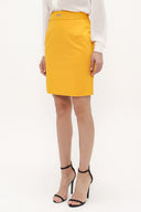 Yellow Cotton skirt 80386