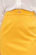 Yellow Cotton skirt 80386
