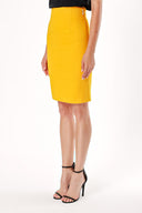 Yellow Pencil skirt 80404