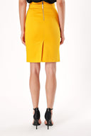Yellow Pencil skirt 80404