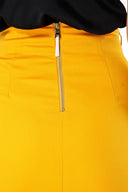 Yellow Pencil skirt 80404