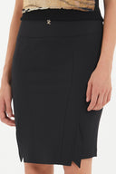 Black Slim fit skirt 80433