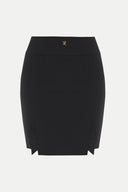 Black Slim fit skirt 80433