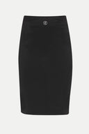 Black Slim fit skirt 80436