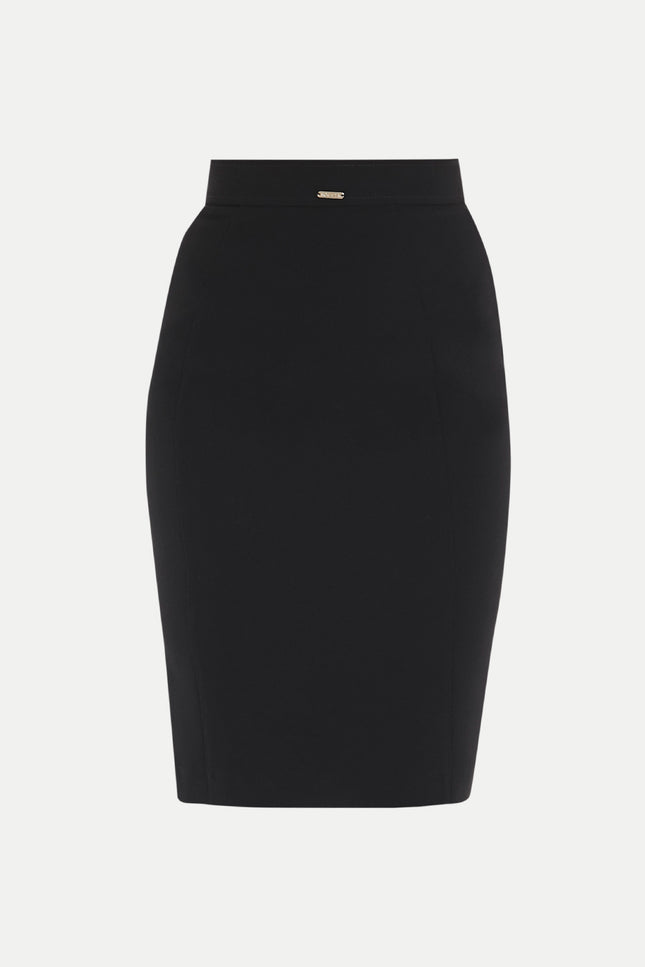 Black Slim fit skirt 80443