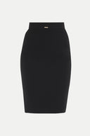 Black Slim fit skirt 80443