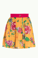 Pars Printed silk skirt 80473