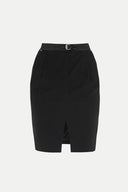 Black Slim fit skirt 80481