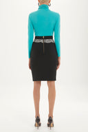 Black Lace  Slim fit  skirt  80613