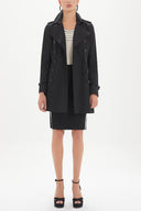 Black Slim fit skirt 80628