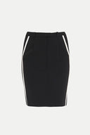 Black Slim fit skirt 80628