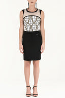 Black Side pocket low waist skirt  80671