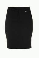 Black Side pocket low waist skirt  80671